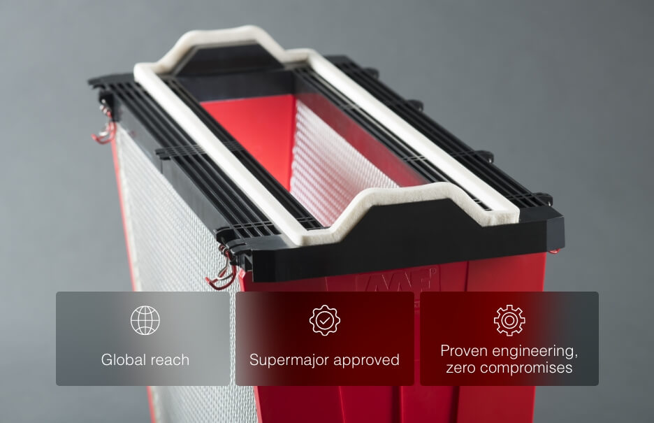 Global reach - Supermajor approved - Proven engineering, zero compromises