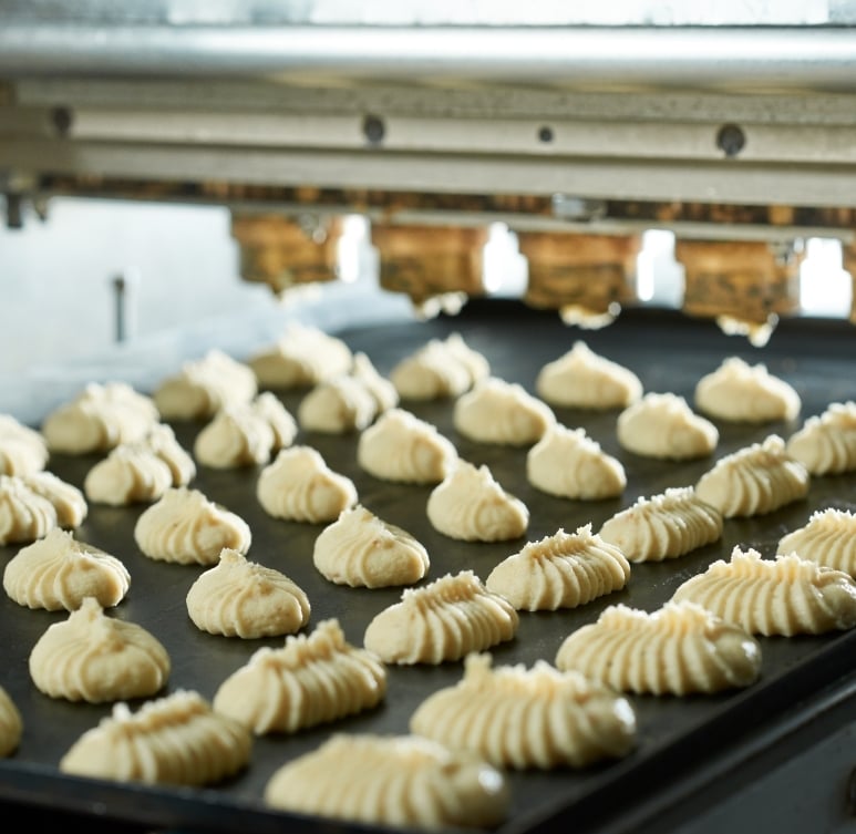 Pastelería con grasas y aceites